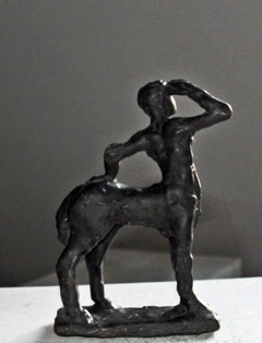 Centaur overlooking the Plains in the Morning Light Bronze sculpture