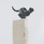 Cat On The Edge, O.e., H 15cm