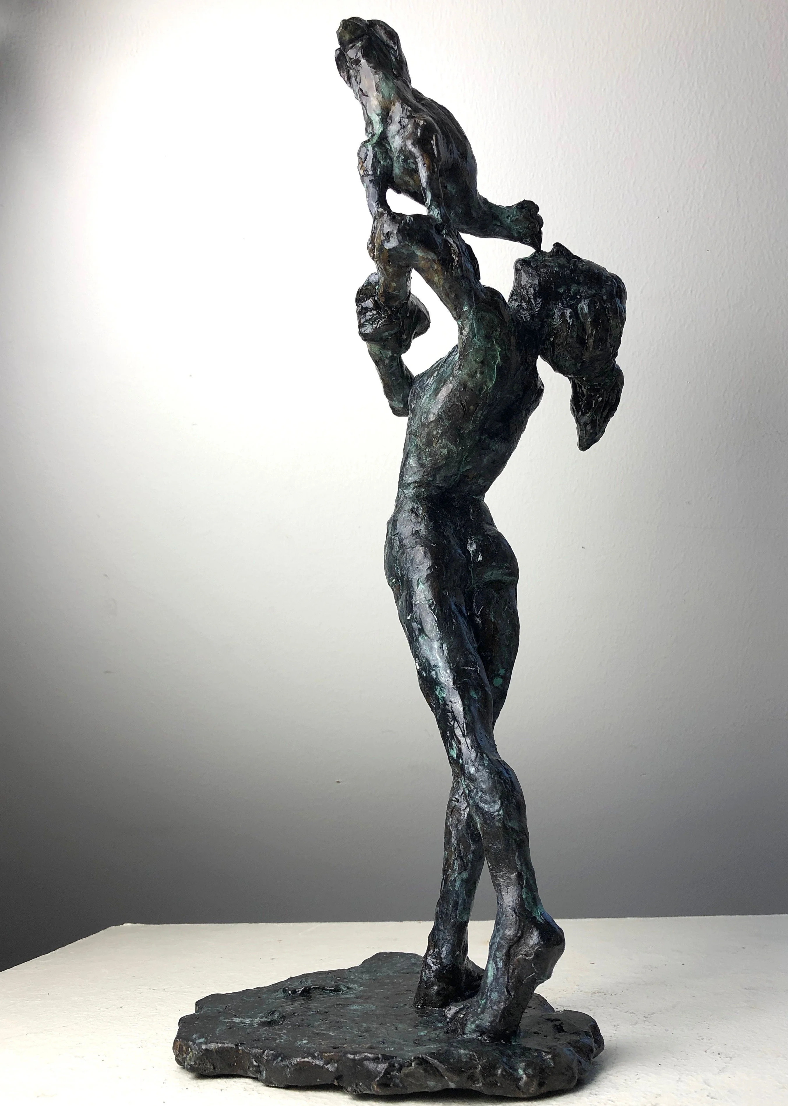 bronze sculpture ginny art figurative