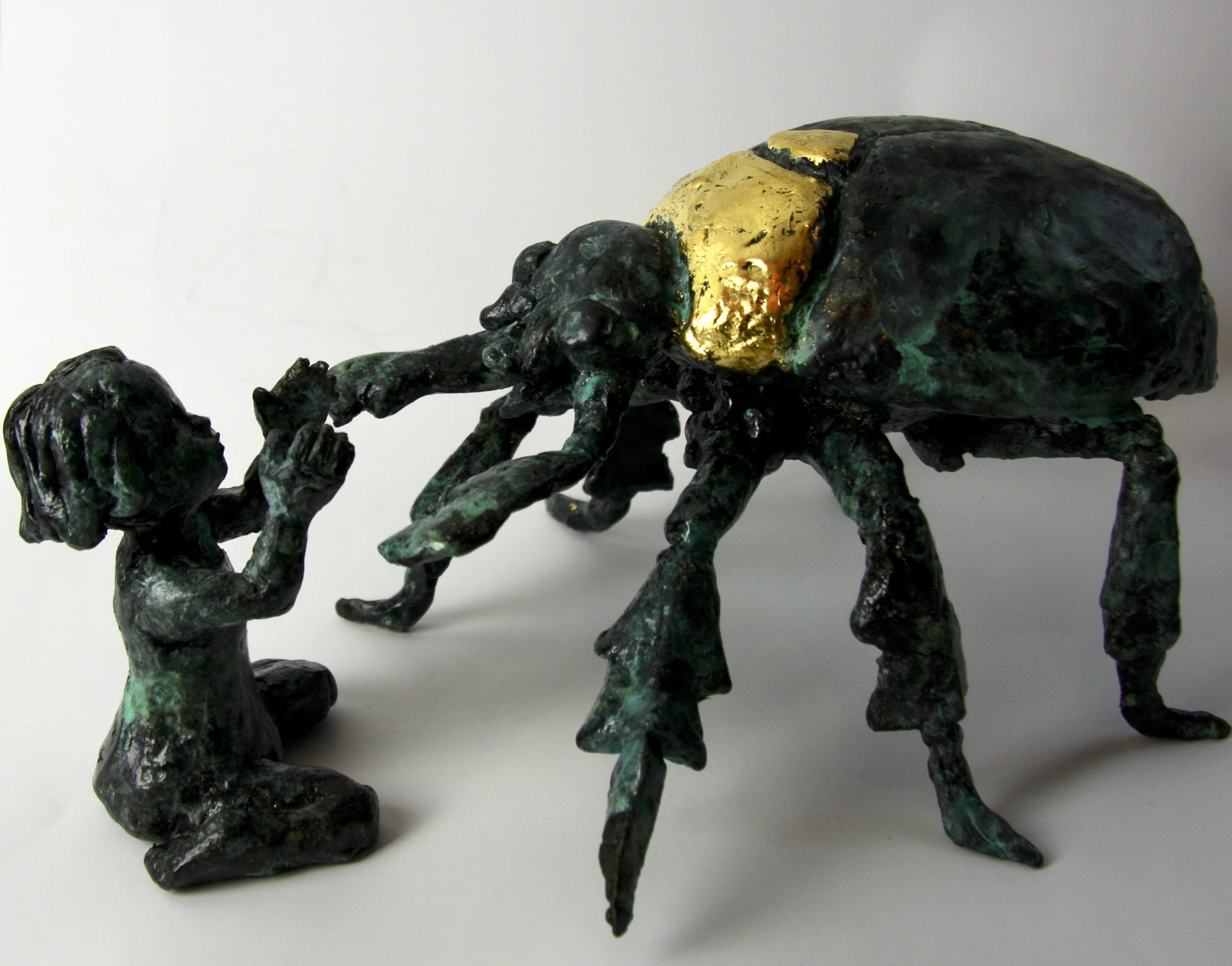 bronze sculpture magic realism metamorphosis kafka